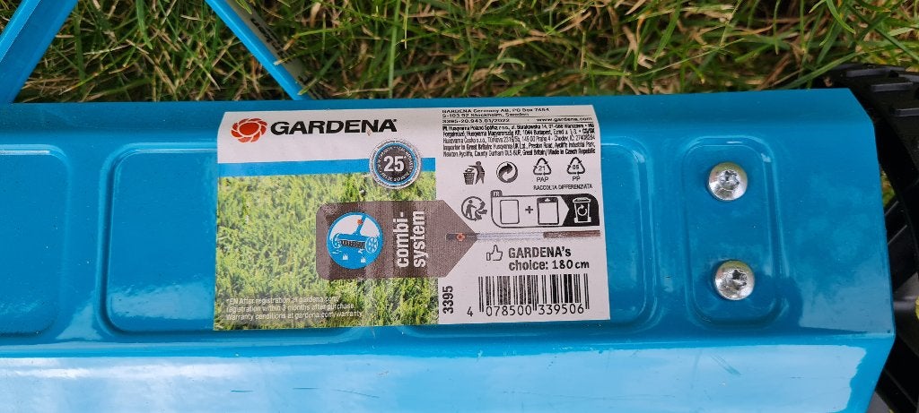Gardena Verticuteerhark Boy (ZGAN), Slechts 2x gebruikt!, Ophalen, Gebruikt, Hark, Gardena