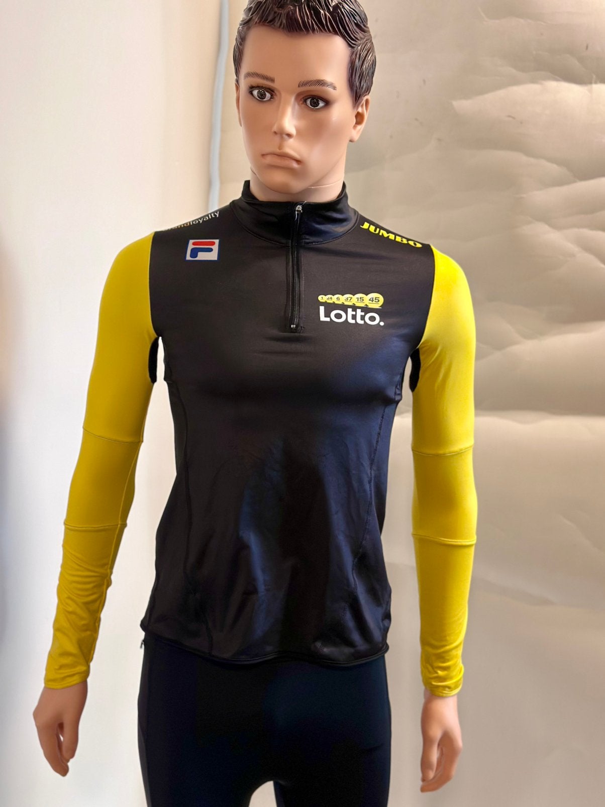 Sporkleding hardloopshirt sport pully maat 38 Fila, Maat 38/40 (M), Zwart, Ophalen of Verzenden, Zo goed als nieuw