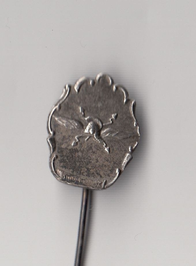 Verbindinstroepen Genie Luchtmacht embleem speldje, Niet vindbaar, Niet vindbaar, Nederland, Embleem of Badge