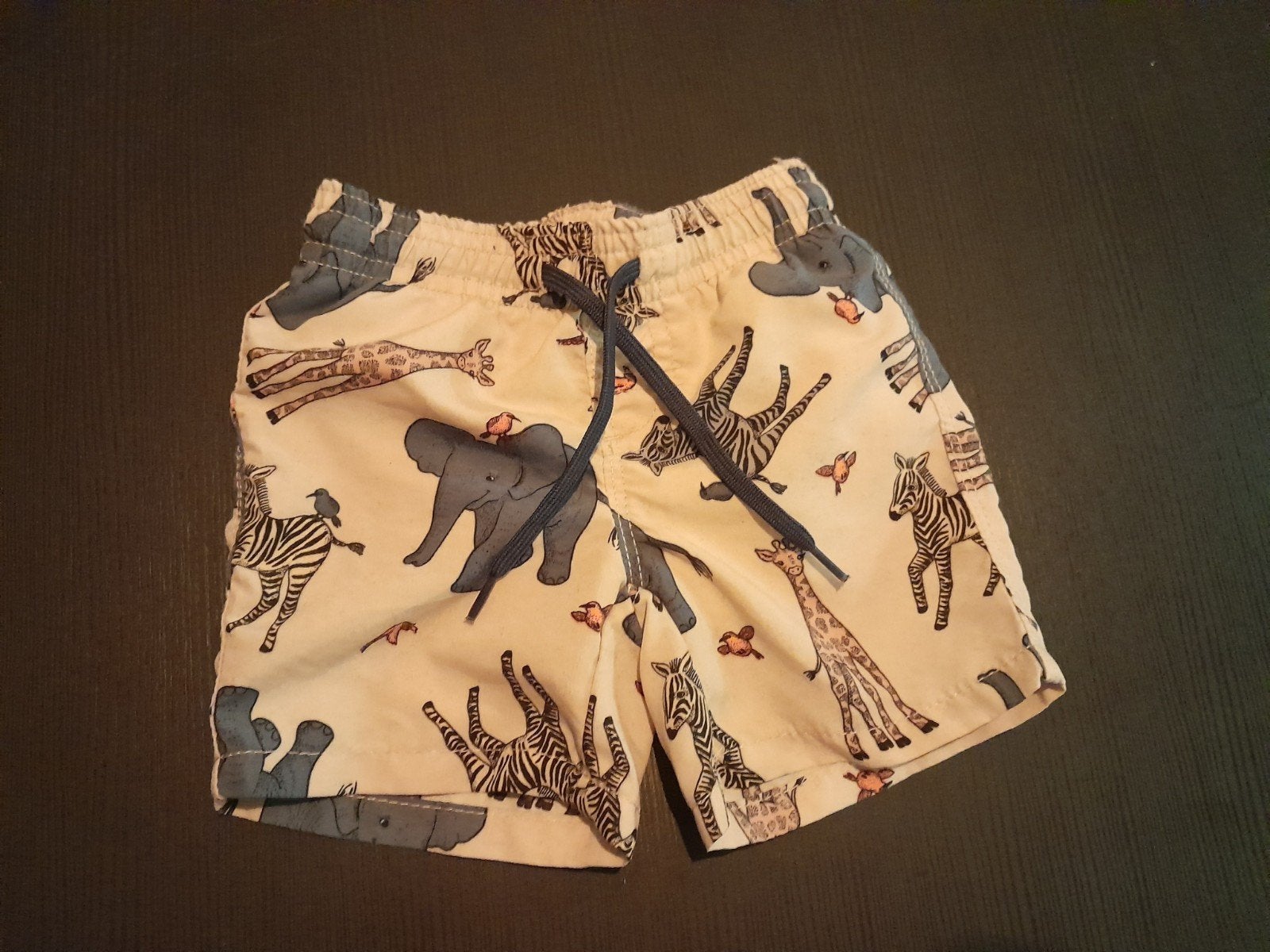 Hema Zwembroek Maat 62/68 met Dierenprint, Ophalen of Verzenden, Hema, Zwembroek, Jongetje