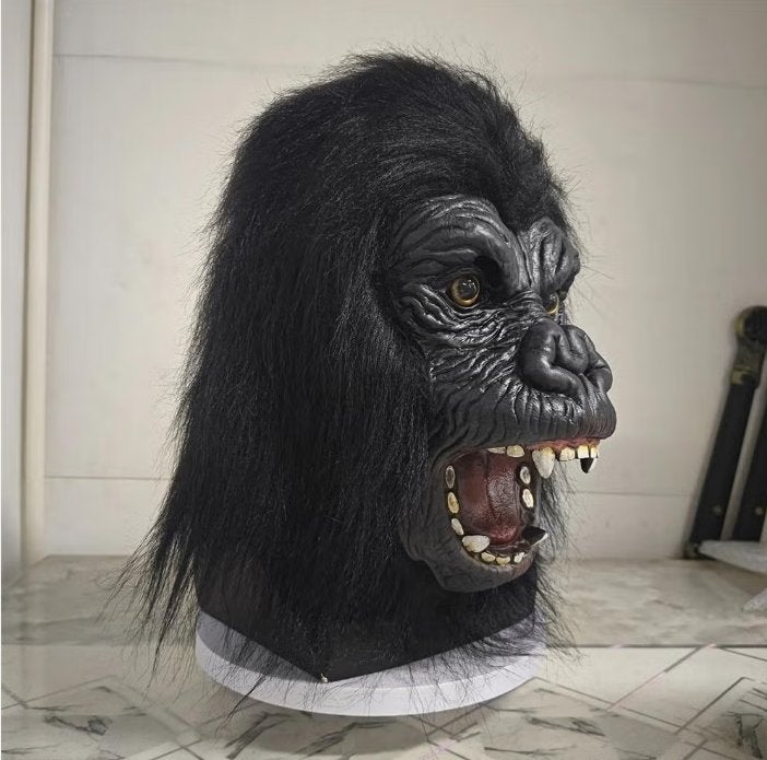 Horror Gorilla full face masker, Ophalen of Verzenden, Nieuw, Halloween of Griezel