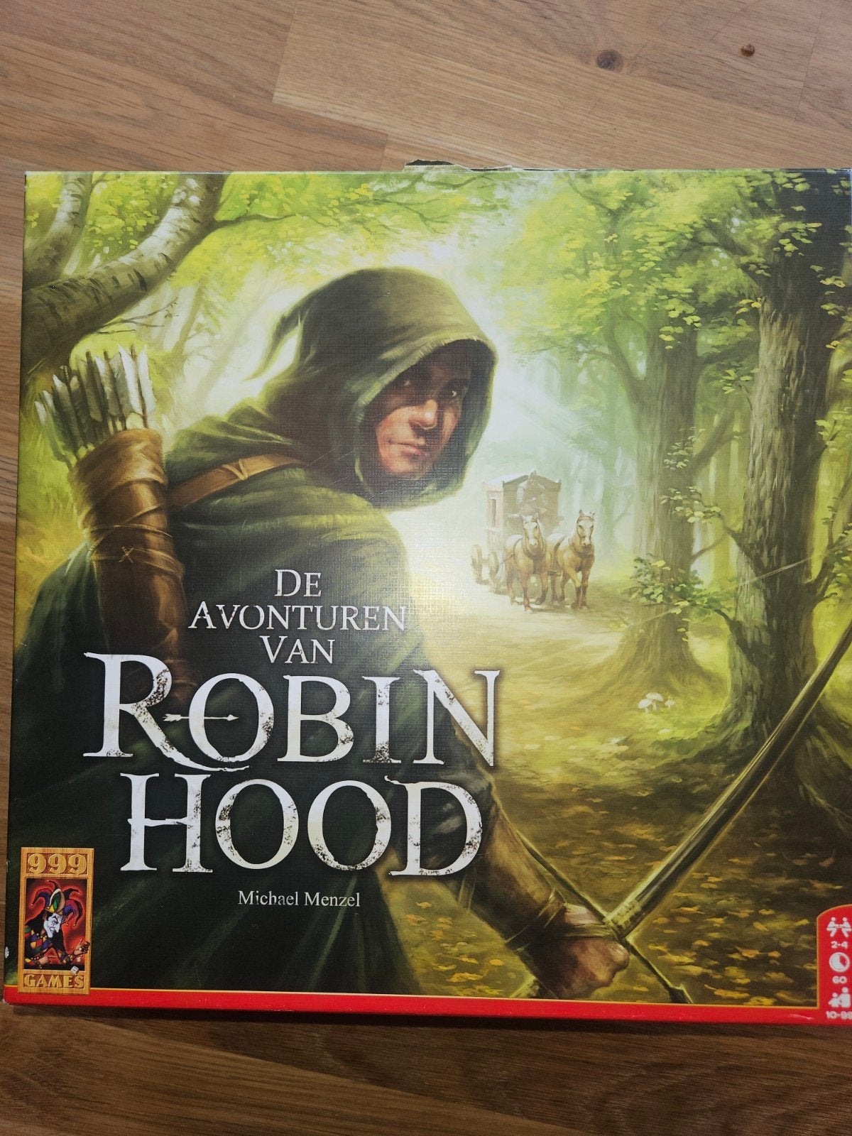 De Avonturen van Robin Hood Bordspel - Zo goed als nieuw, Hobby en Vrije tijd, Drie of vier spelers, Ophalen of Verzenden, Zo goed als nieuw