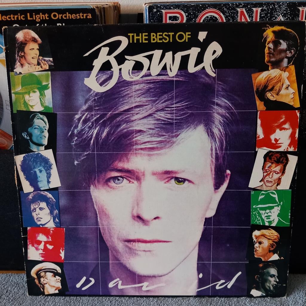Lp david bowie the best of bowie, Ophalen of Verzenden, Gebruikt, 12 inch