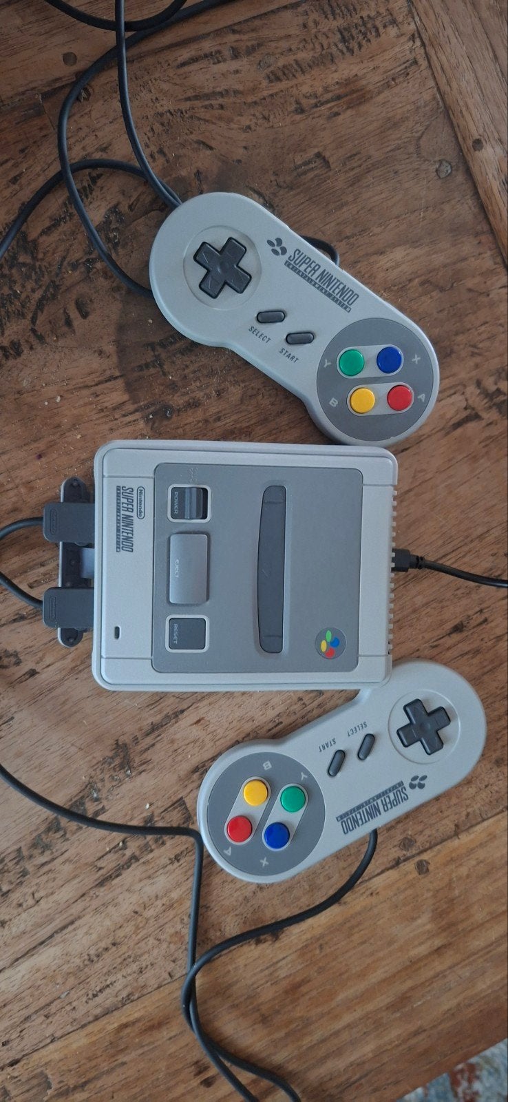 Super Nintendo Classic Mini met 2 controllers, Spelcomputers en Games, Spelcomputers | Nintendo Super NES, Ophalen, Zo goed als nieuw
