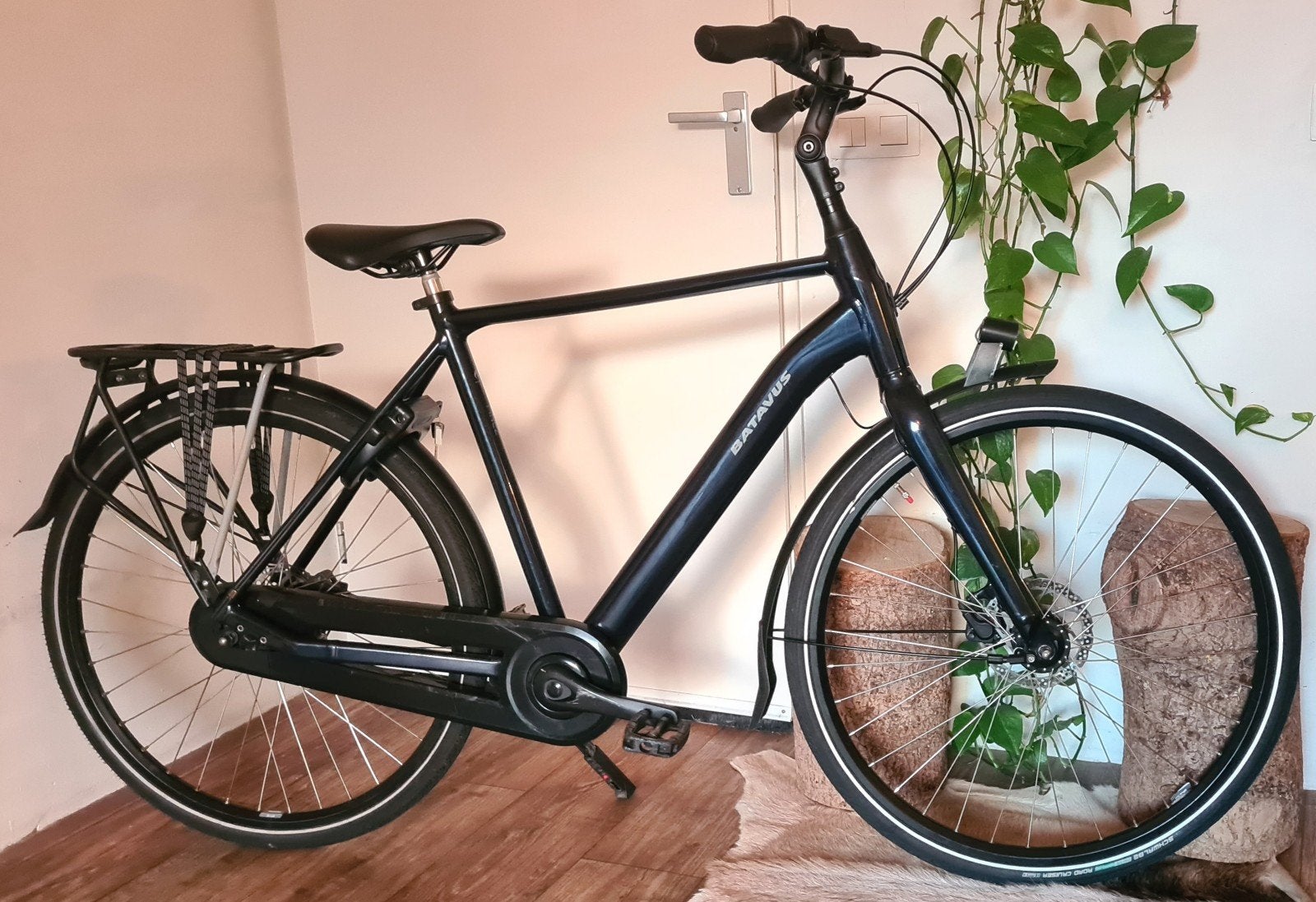 Donkerblauwe BATAVUS type FINEZ Herenfiets || Nexus 7-speed, Ophalen, Batavus, Zo goed als nieuw, 61 tot 65 cm