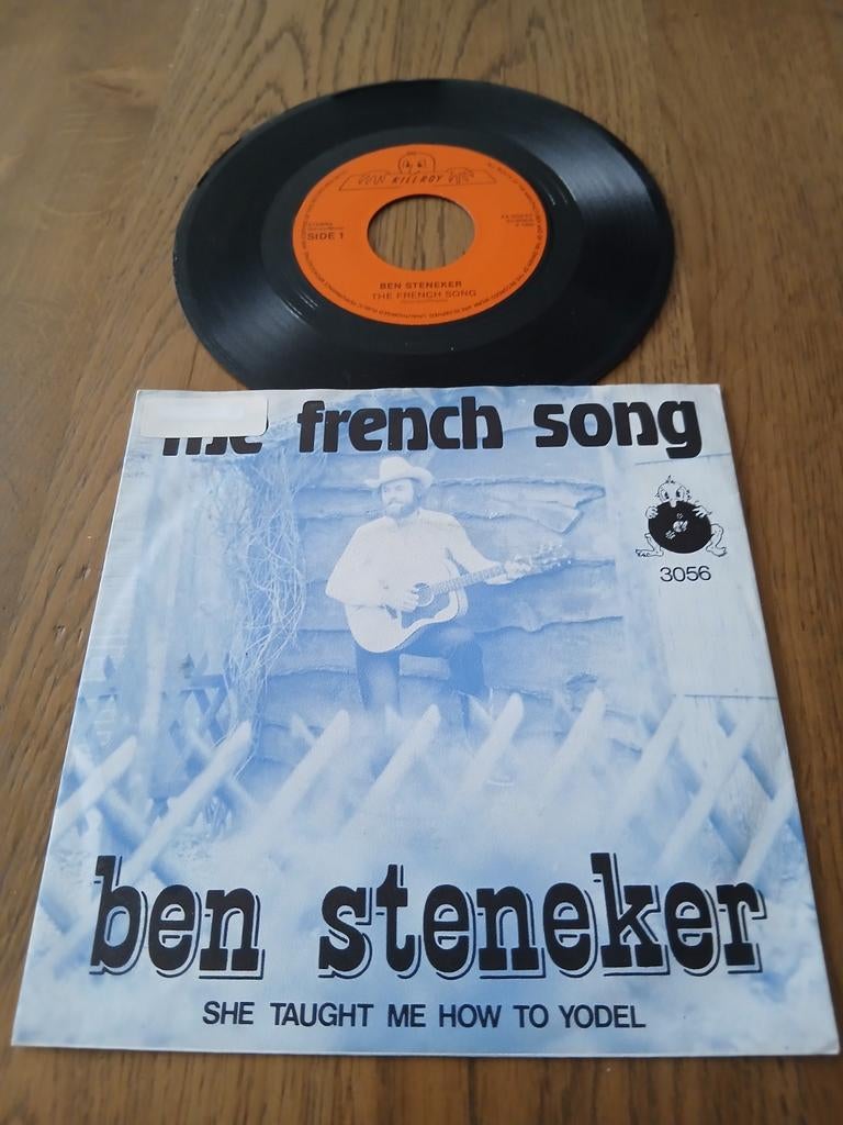 VINYL SINGLE  BEN STENEKER 1980, Ophalen of Verzenden, 1980 - 1989, Zo goed als nieuw, Overige formaten