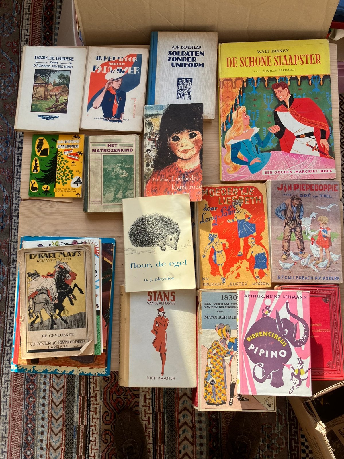 Verzameling oude kinderboeken, Ophalen of Verzenden, Gelezen, Kind en Jeugd