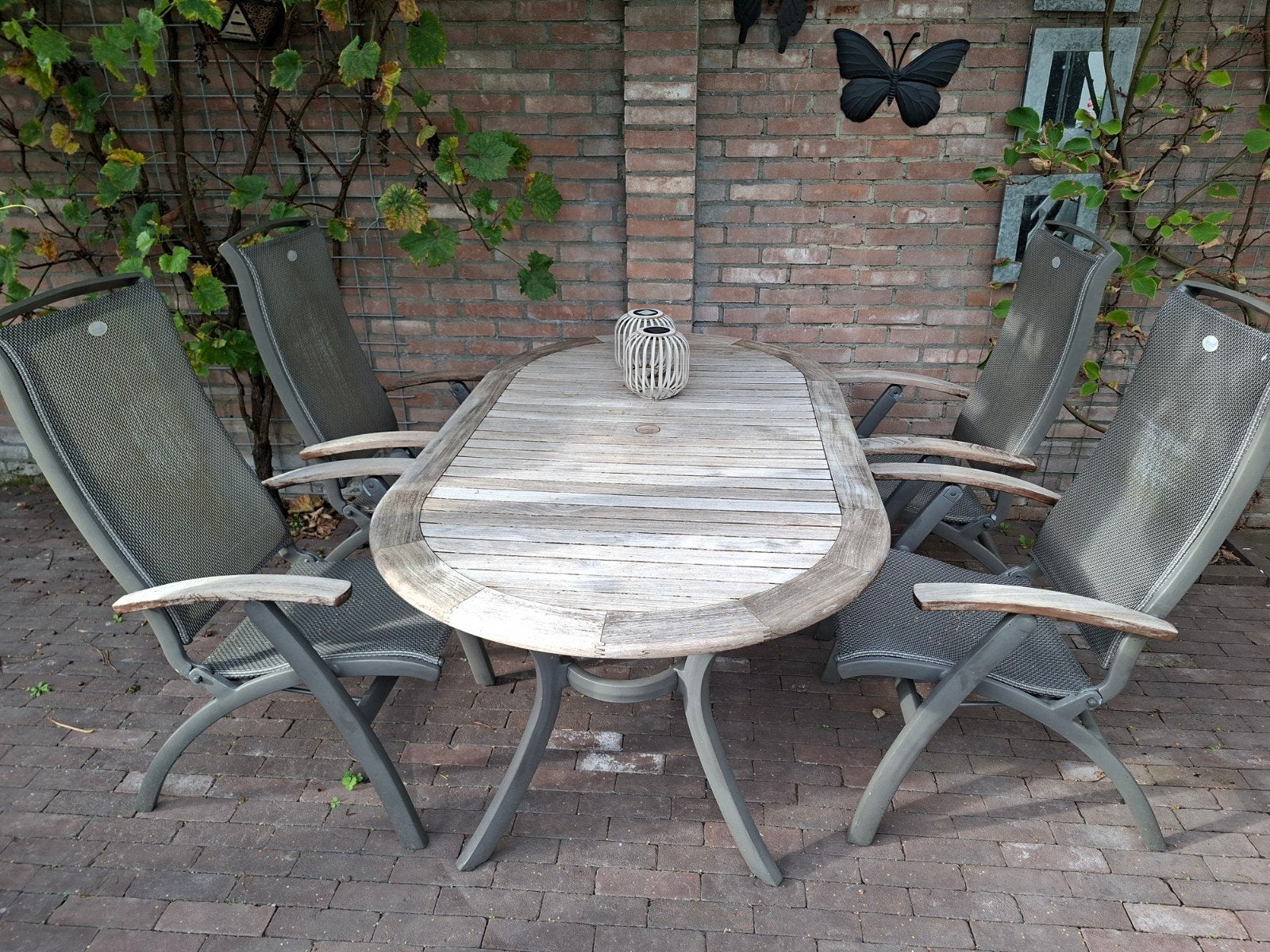 tuinset Hartman Da vinci, Tuin en Terras, Tuinsets en Loungesets, Ophalen of Verzenden, Kunststof