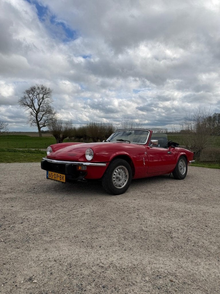 Triumph Spitfire 1.5 TC 1978 Rood, Auto's, 4 cilinders, Cabriolet, Handgeschakeld, 1500 cc