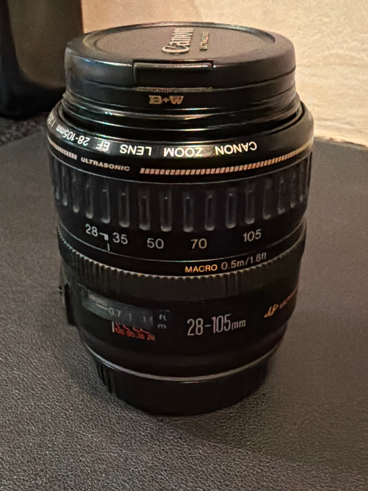 Canon Zoom Lens EF 28-105mm USM met B+W filter, Gebruikt, Canon, Autofocus, Ophalen of Verzenden