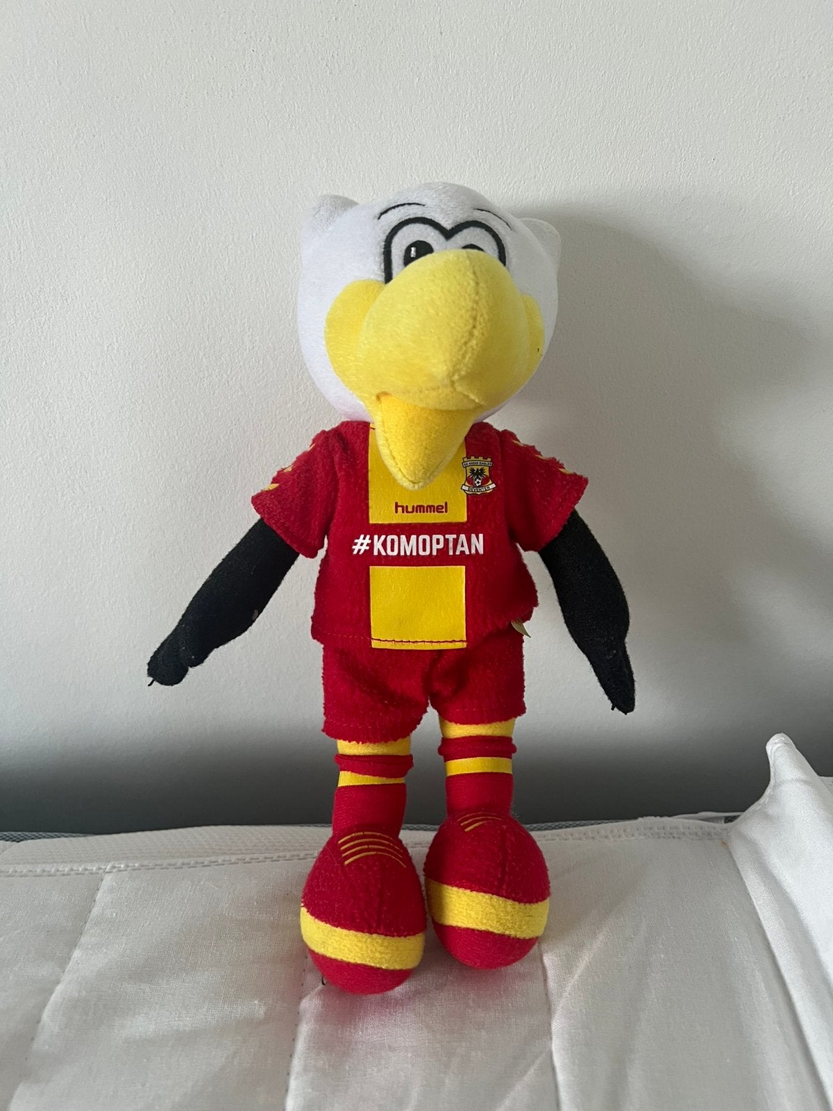 Kootje knuffel go ahead eagles, Kinderen en Baby's, Speelgoed | Knuffels en Pluche, Ophalen, Zo goed als nieuw, Overige typen