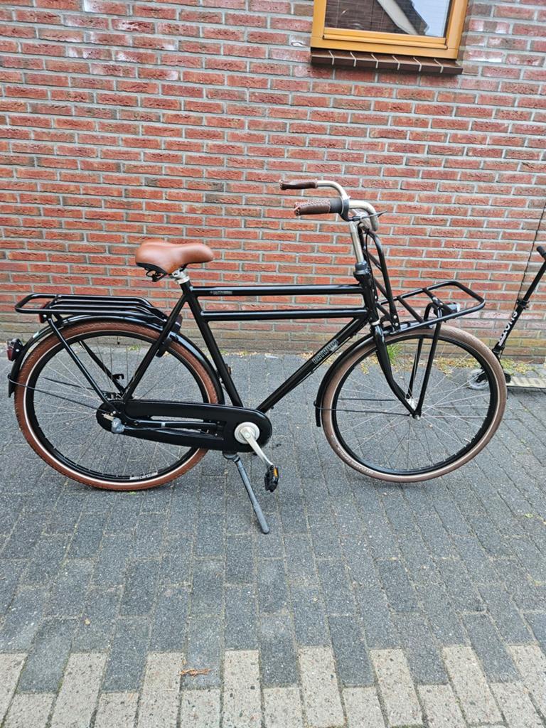 Batavus cnctd herenfiets transportfiets, Minder dan 10 versnellingen, Batavus, Aluminium, Ophalen of Verzenden