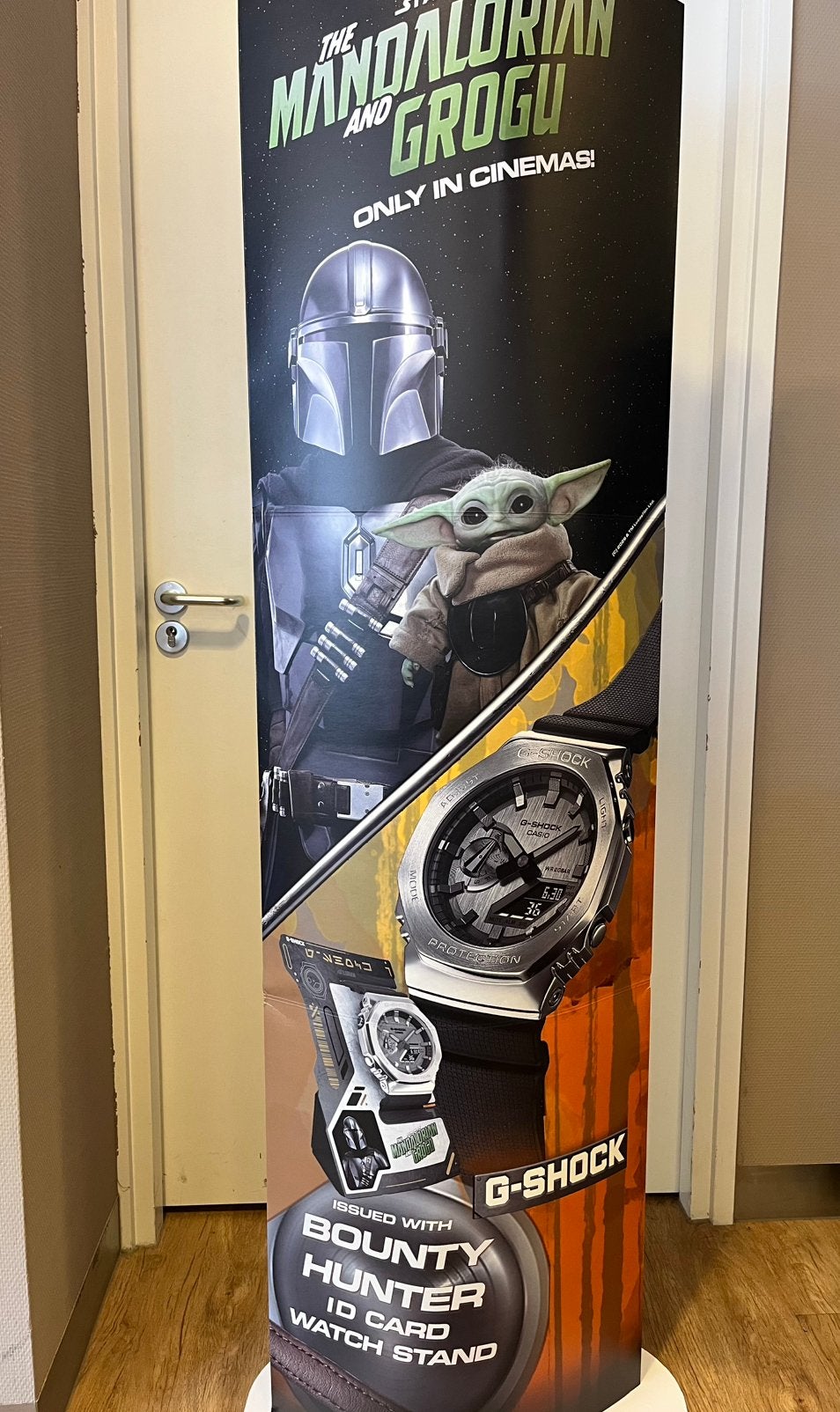kartonnen display Casio G-Shock Starwars, Verzamelen, Ophalen, Gebruikt