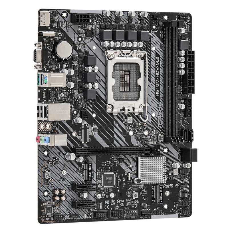 ASRock H610M-HDV/M.2 Socket 1700 moederbord, DDR4, Ophalen of Verzenden, Bijsterhuizen 1111 , Nijmegen Gelderland, NL, Lga1700