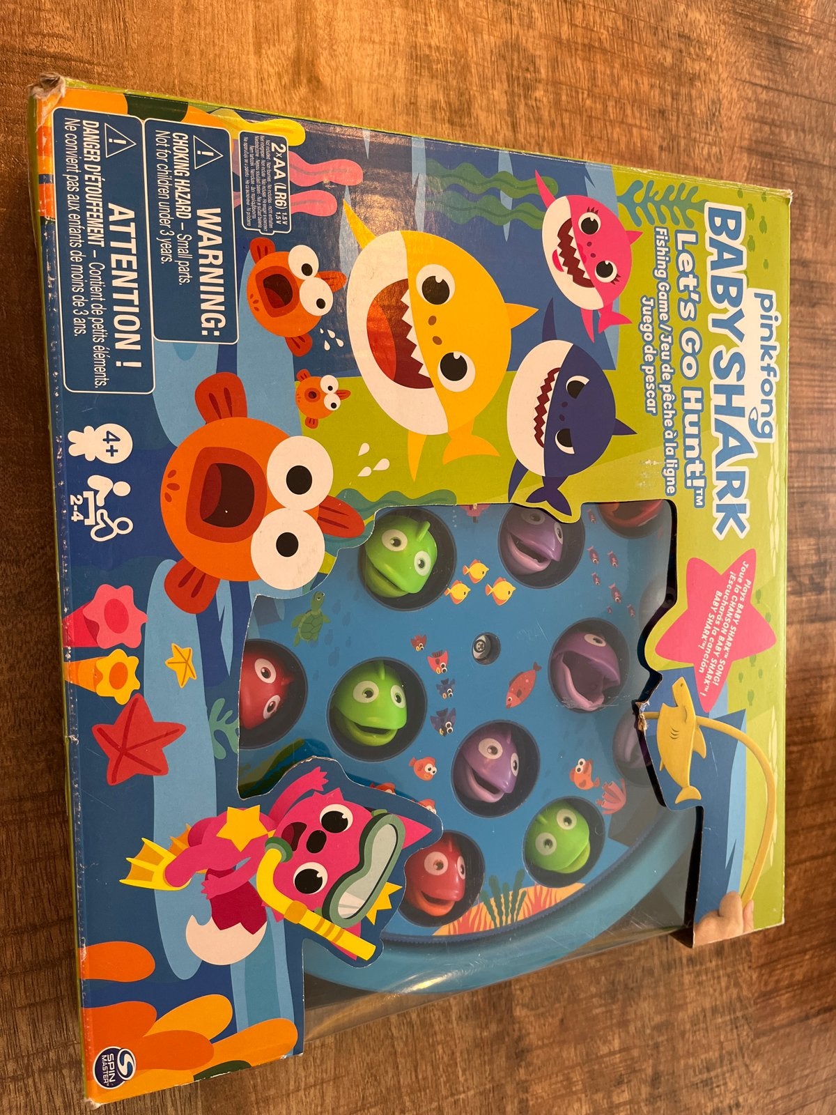 Pinkfong Baby Shark Let's Go Hunt! Visspeelgoed (doos kapot), Ophalen of Verzenden, Nieuw, Overige typen