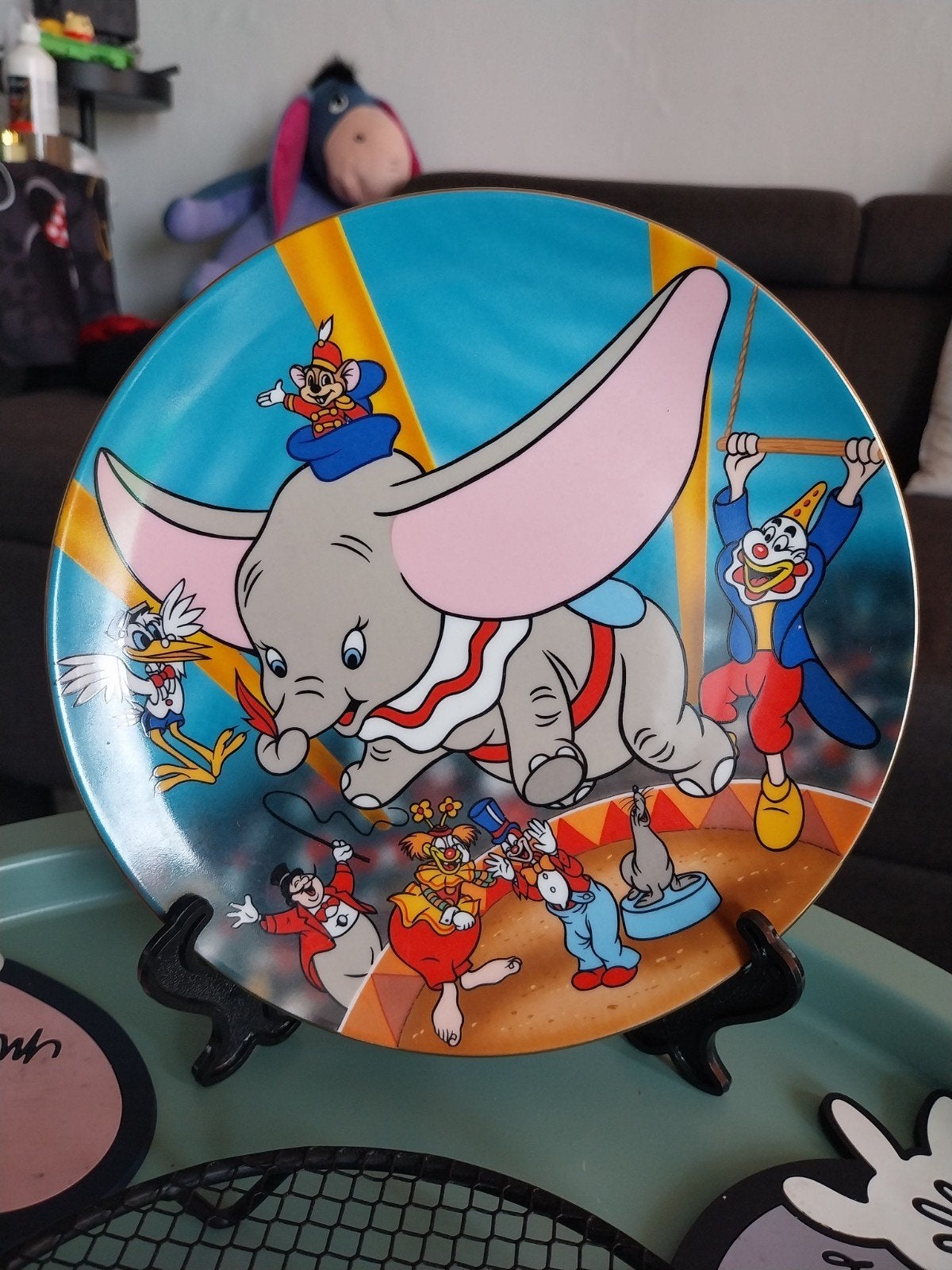Disney Dumbo Verzamelaars Bord., Ophalen of Verzenden