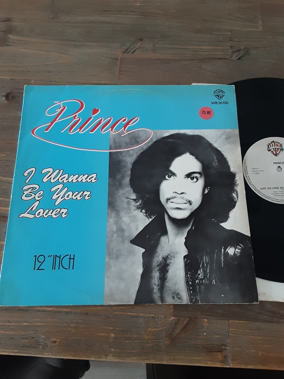 PRINCE I WANNE BE YOUR LOVER LP SINGLE., LP, Gebruikt, Ophalen of Verzenden, 12 inch