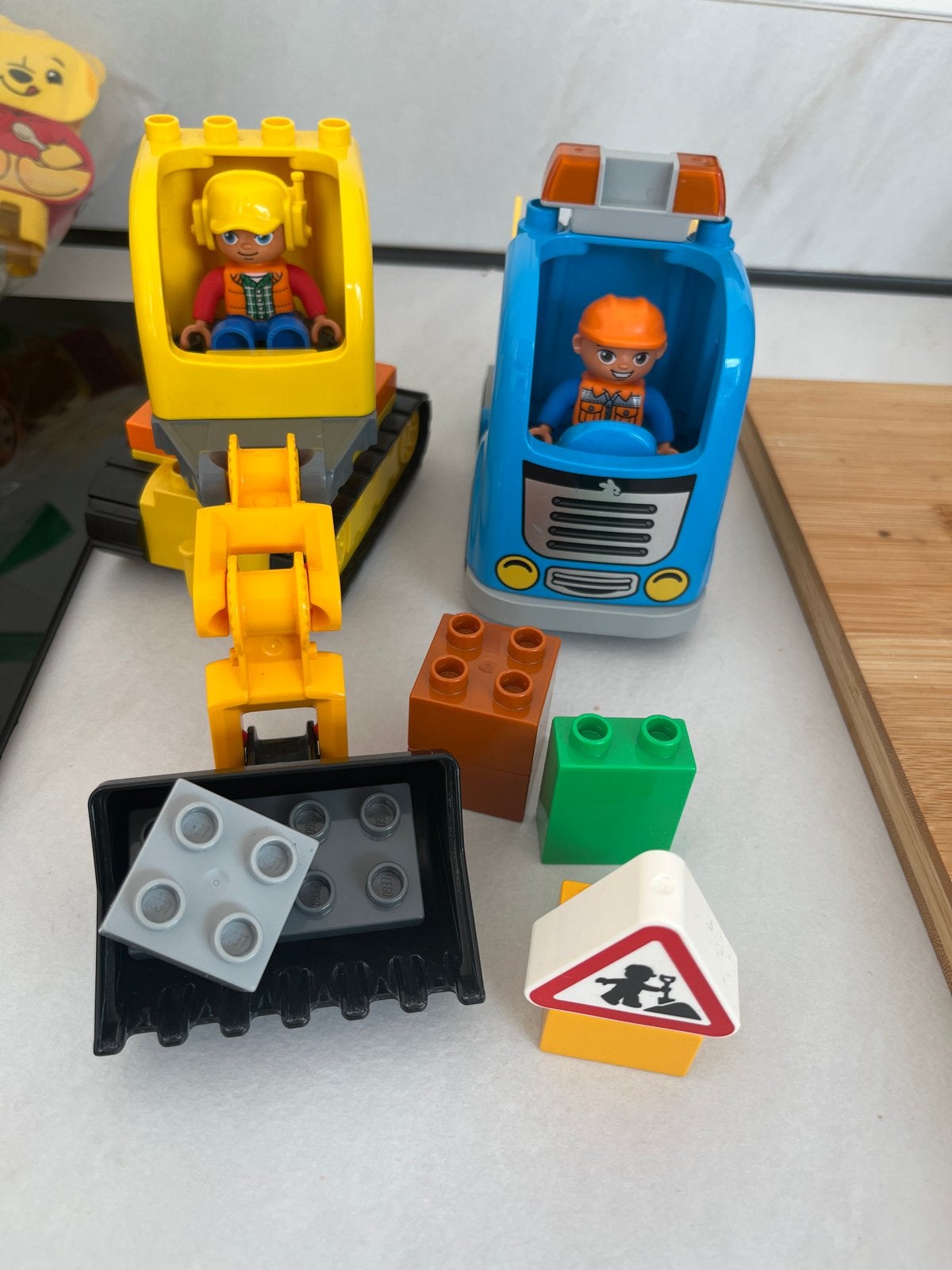 LEGO Duplo Bouwvoertuigen 10812, Ophalen of Verzenden, Gebruikt, Overige merken