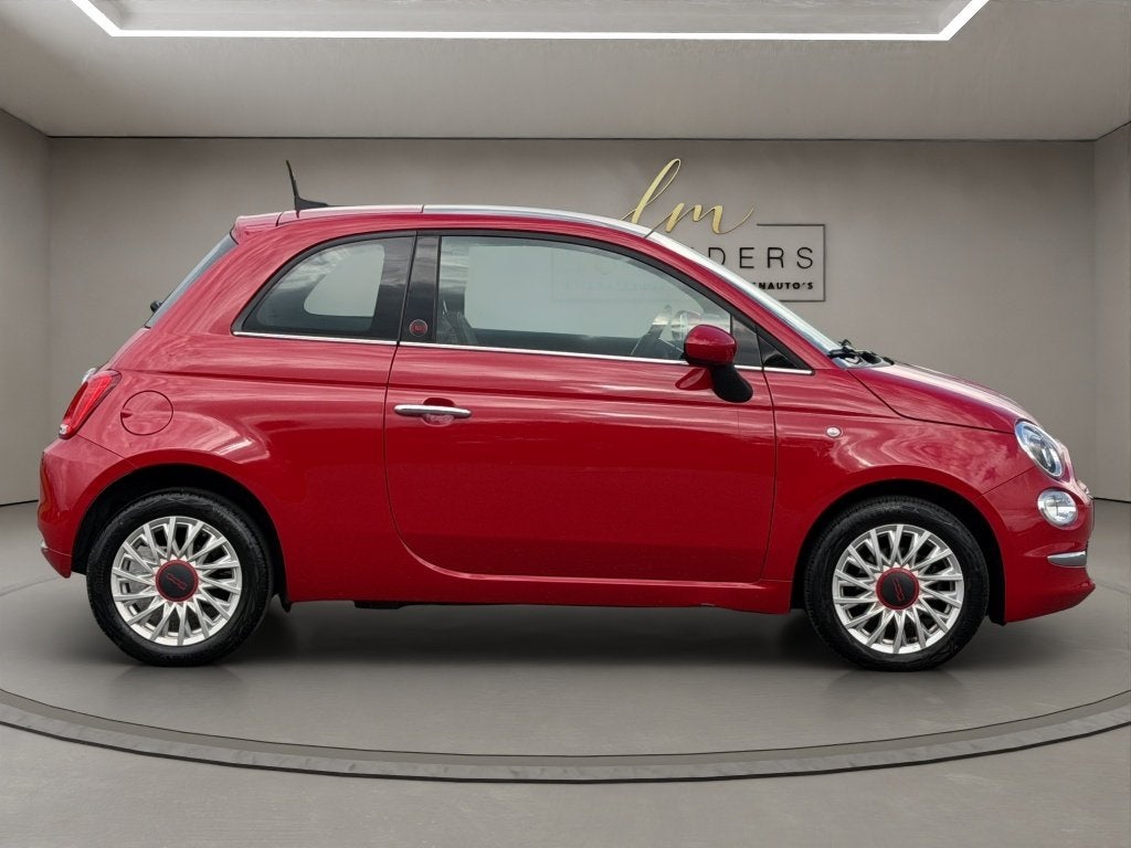 Fiat 500 1.0 Hybrid Red 2022 ROOD | Panoramadak | Apple CarP, Keurmerk '100% Onderhouden', 12 maanden, Stof, Gebruikt