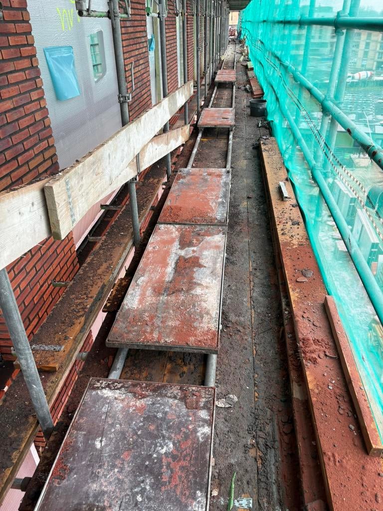 Metselkarretje    20 stuks met tussenliggers, Ophalen, Gebruikt, Elektromotor