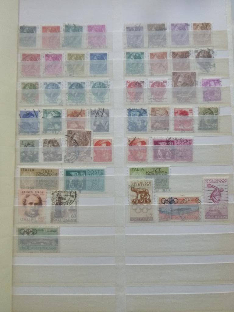 stockboek Italie, ook pfr, Monaco San Marino Faeröer Andorra, Ophalen, Buitenland