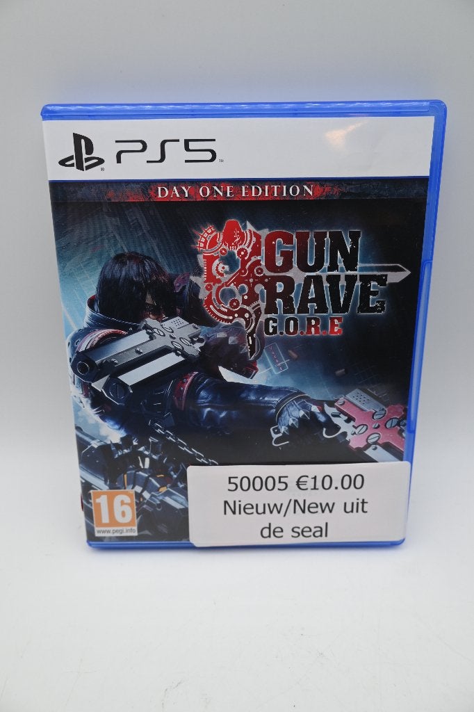 Gungrave G.O.R.E Day One Edition PS5 - Nieuw uit in seal