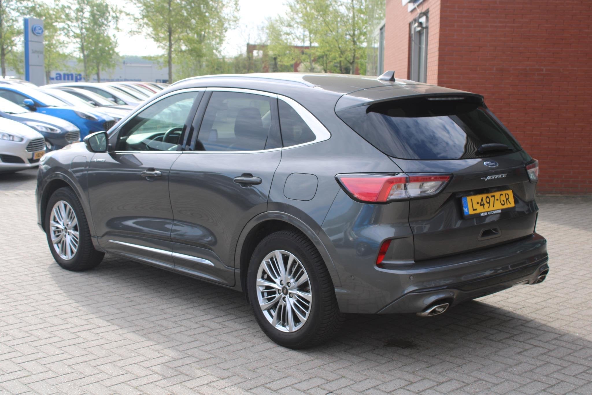 Ford Kuga 2.5 PHEV Vignale | 121.500 KM | Volledig lederen i, Auto's, 14 kWh, Gebruikt, Bedrijf, Hybride Elektrisch/Benzine