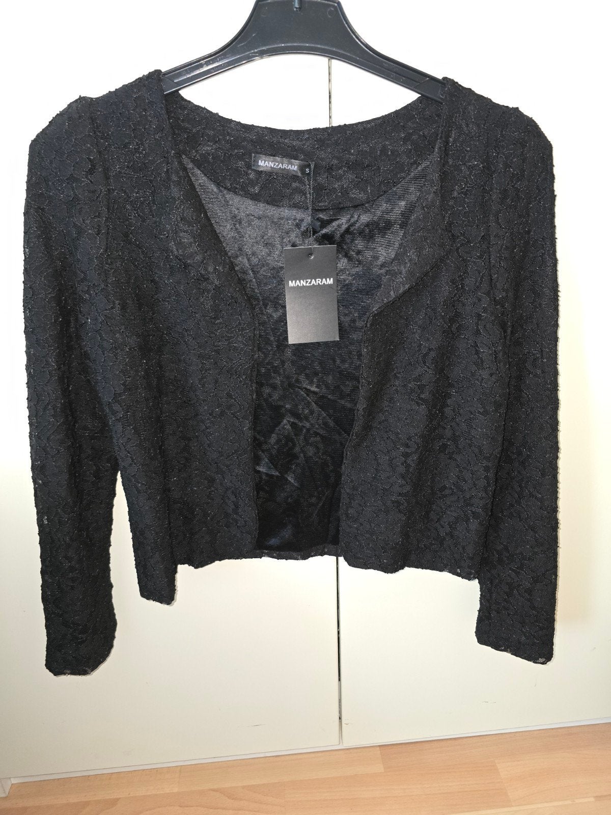 Dames vest, Manzaram, Zwart, Nieuw, Ophalen of Verzenden