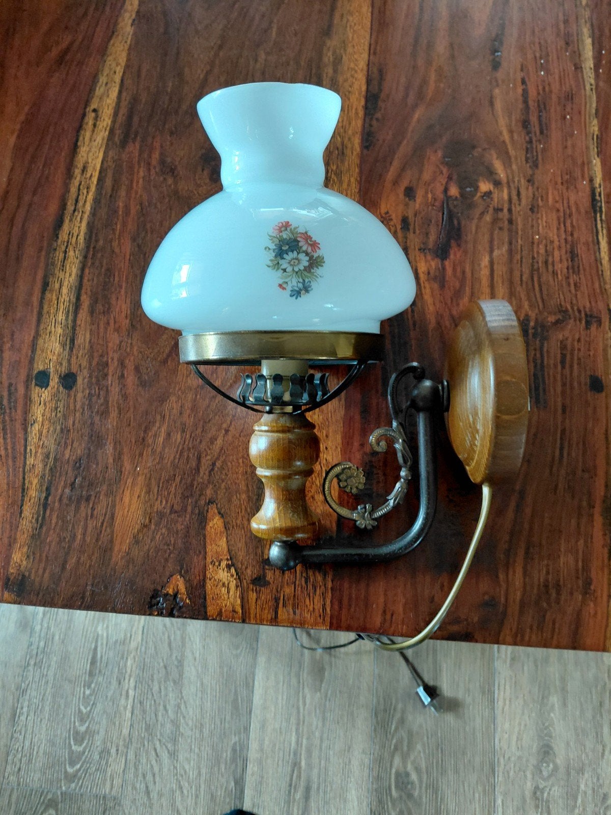 vintage wand lampje, Ophalen