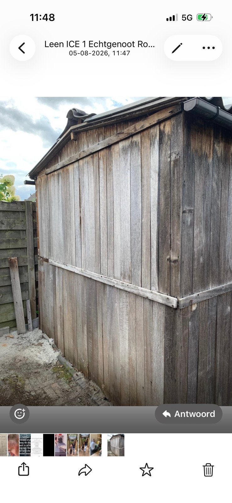 Gratis haardhout, gezamenlijk afbreken., Ophalen of Verzenden, Gebruikt, Hout, Overige typen