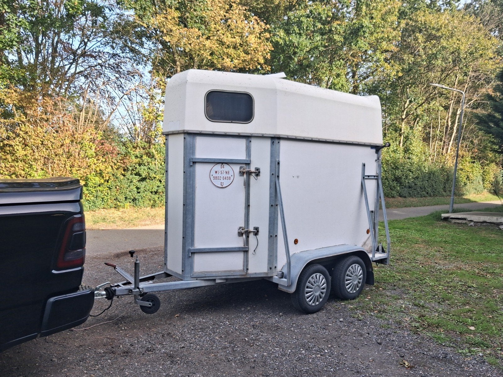 paardentrailer weijer W 1700S paardenkar aanhanger trailer t, Ophalen, Gebruikt, Matthianvanhunnik@gmail.com, 1½-paards trailer