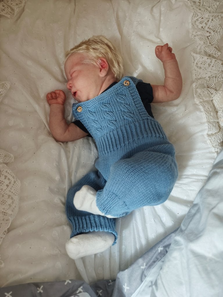 Reborn Baby Chase Bonnie Brown, Verzamelen, Ophalen of Verzenden, Zo goed als nieuw, Babypop, Levensecht of Reborn