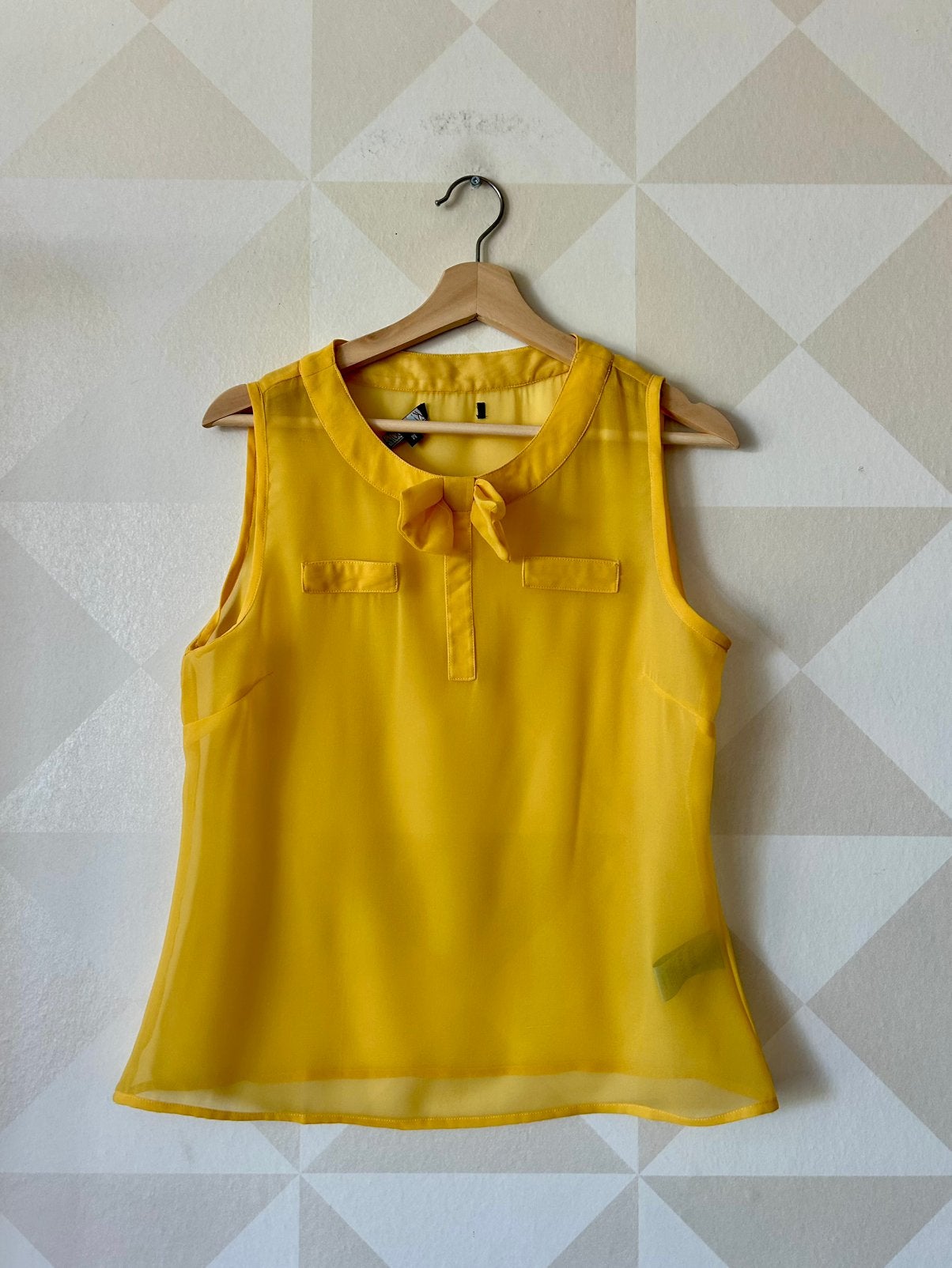 King Louie top shirt geel M/38 zgan, Kleding | Dames, Maat 38/40 (M), Geel, Ophalen of Verzenden, Zo goed als nieuw