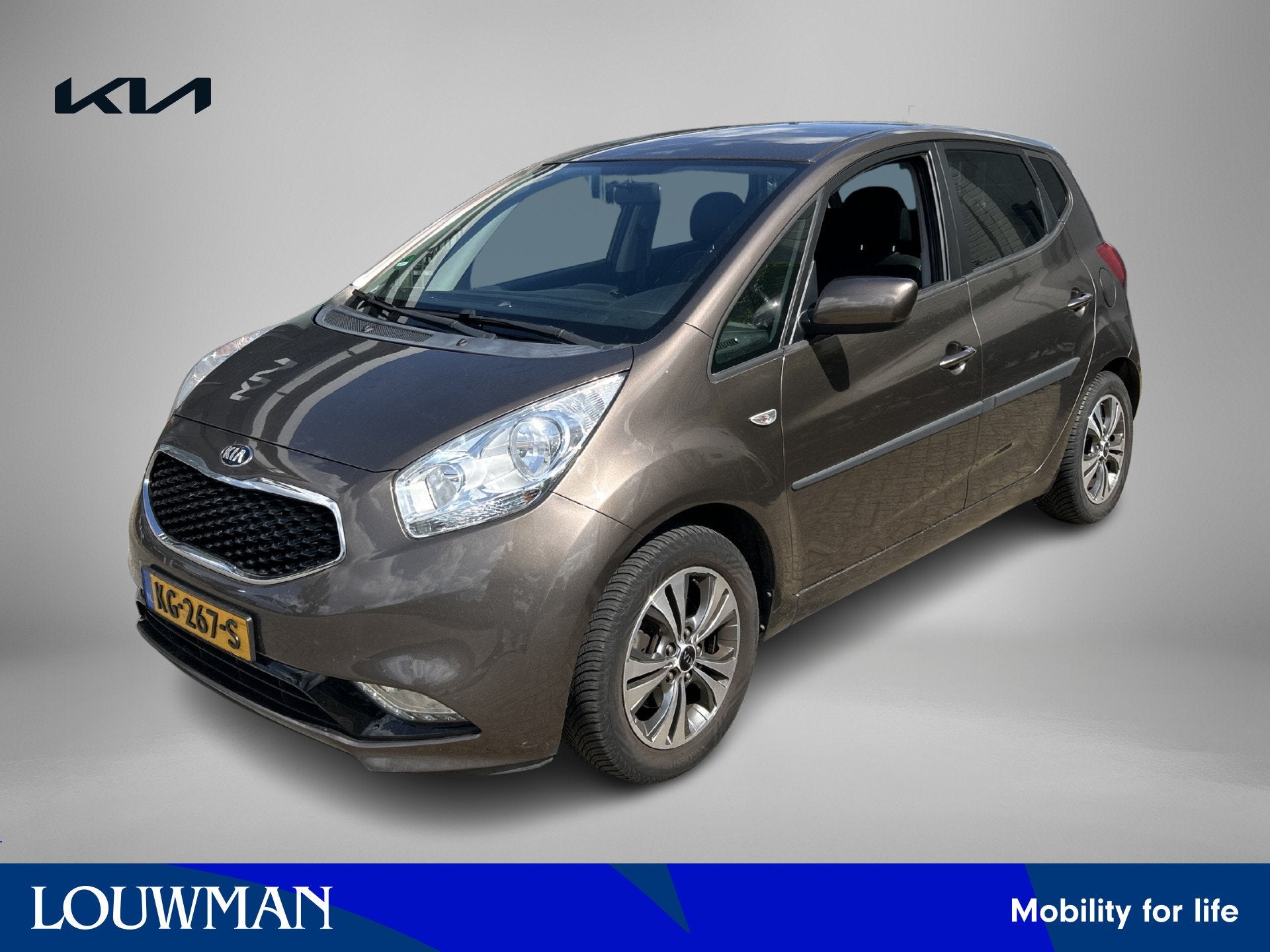Kia Venga 1.4 CVVT DynamicPLusLine (bj 2016), Auto's, Voorwielaandrijving, 12 maanden, Stof, Gebruikt