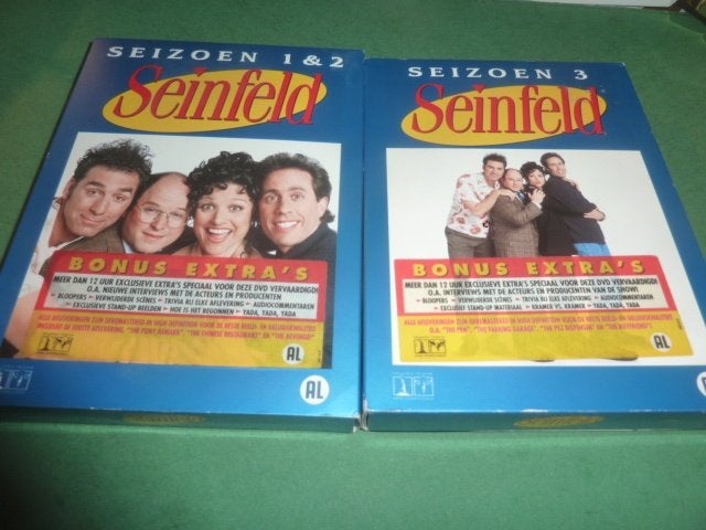 Seinfeld Seizoen 1 t/m 9 Nederlandse uitgave 2x nog in folie, Engels, Verzenden, Alle leeftijden, Nederlands