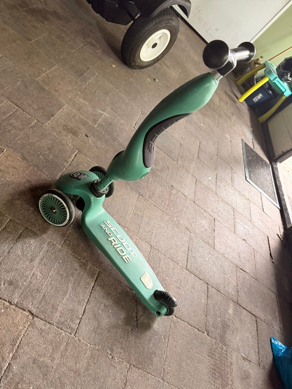 Step scoot and ride, Fietsen en Brommers, Ophalen, Zo goed als nieuw, Gewone step