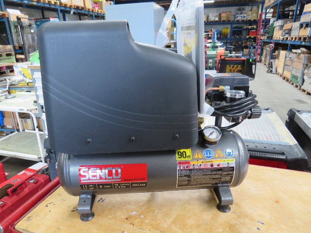 Senco COMPRESSOR PC1248 - PC1248EU Nieuw, Doe-het-zelf en Verbouw, Compressors, Ophalen, 6 tot 10 bar, Zandhaarweg, Minder dan 200 liter/min