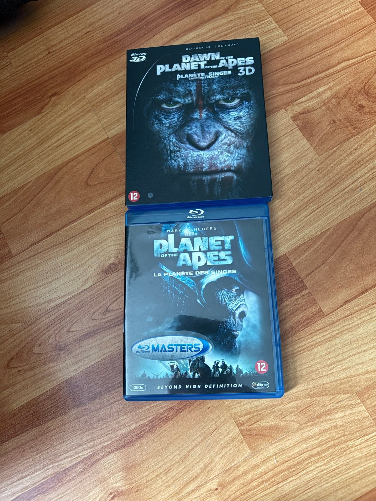 Dawn of the Planet of the Apes Blu-ray 3D + Planet of the Ap, Cd's en Dvd's, Engels, Nederlands, Breedbeeld, Ophalen of Verzenden