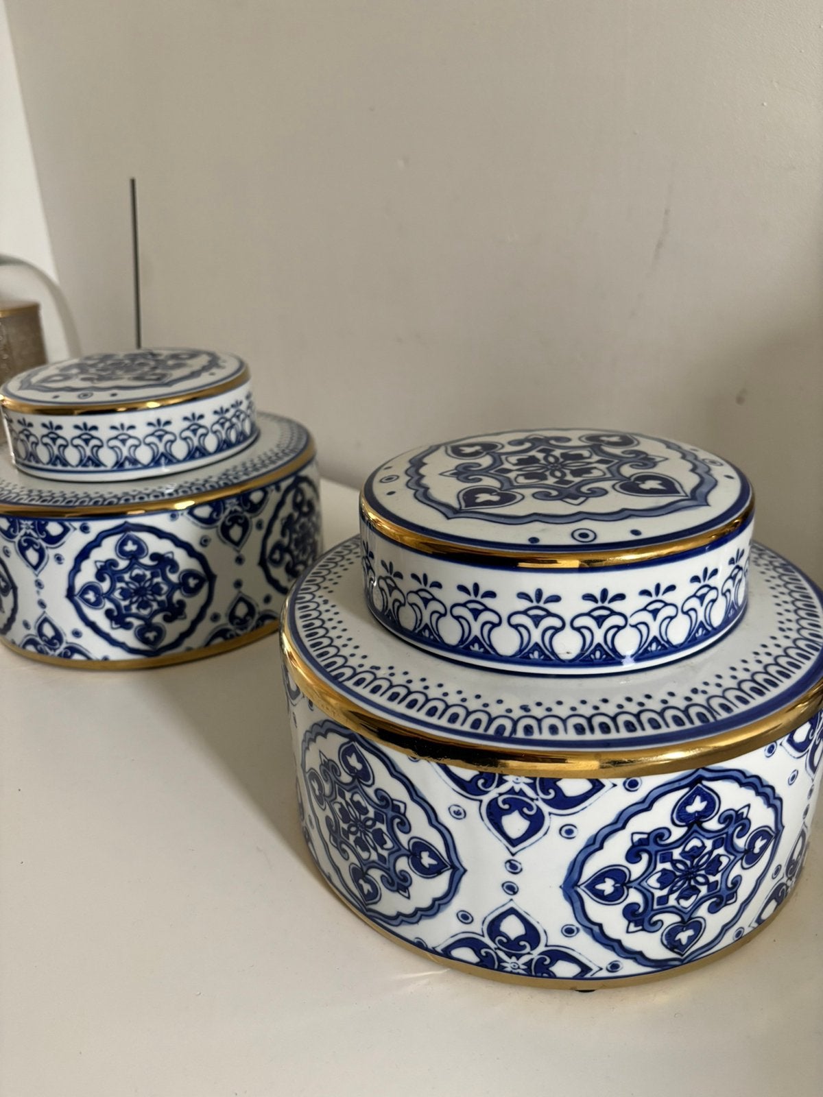 Twee potten van roon living richmond, Ophalen of Verzenden