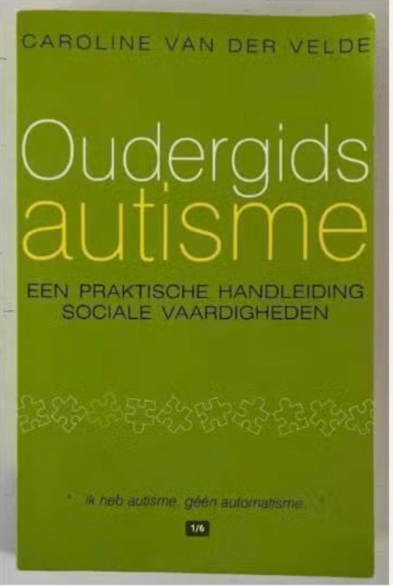 Oudergids autisme - C. van der Velde, Overige typen, Ophalen of Verzenden, Zo goed als nieuw, Overige onderwerpen