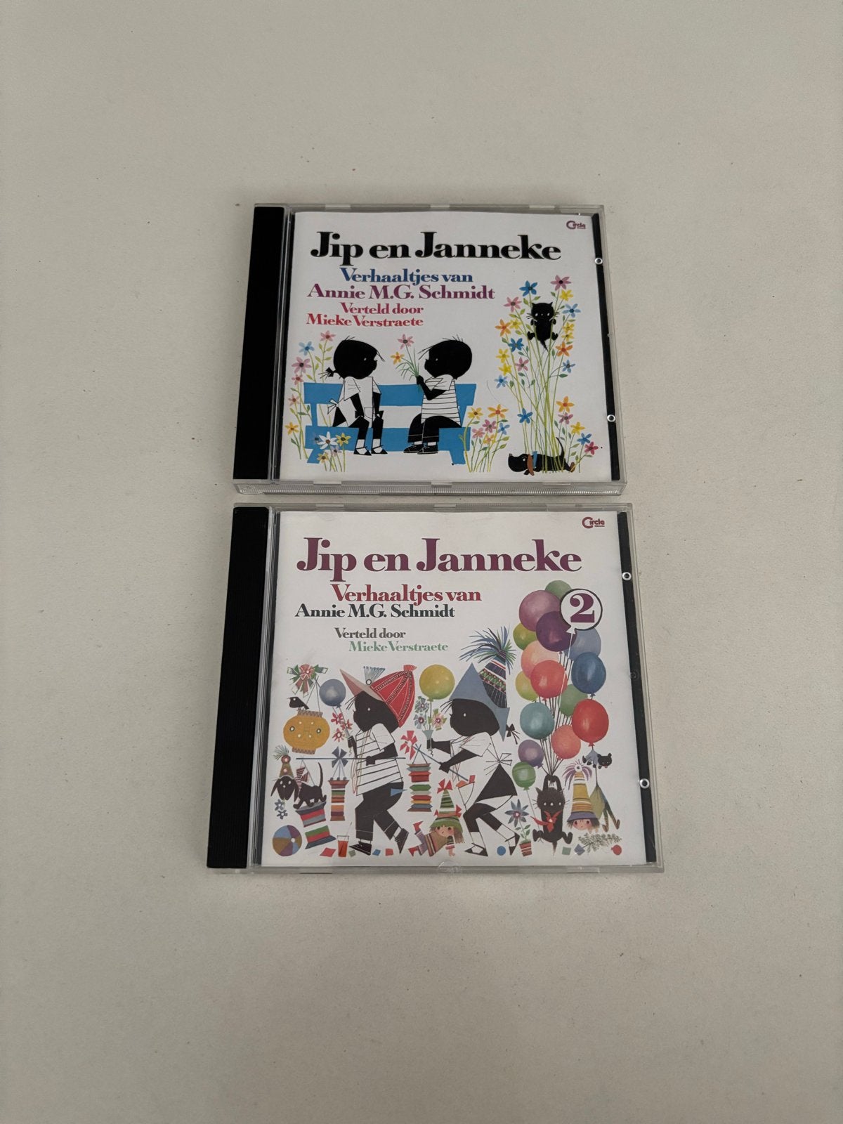 Jip en Janneke Verhaaltjes CD's Deel 1 & 2 Annie MG Schmidt!, Cd's en Dvd's, Cd's | Kinderen en Jeugd, Tot 2 jaar, Ophalen of Verzenden
