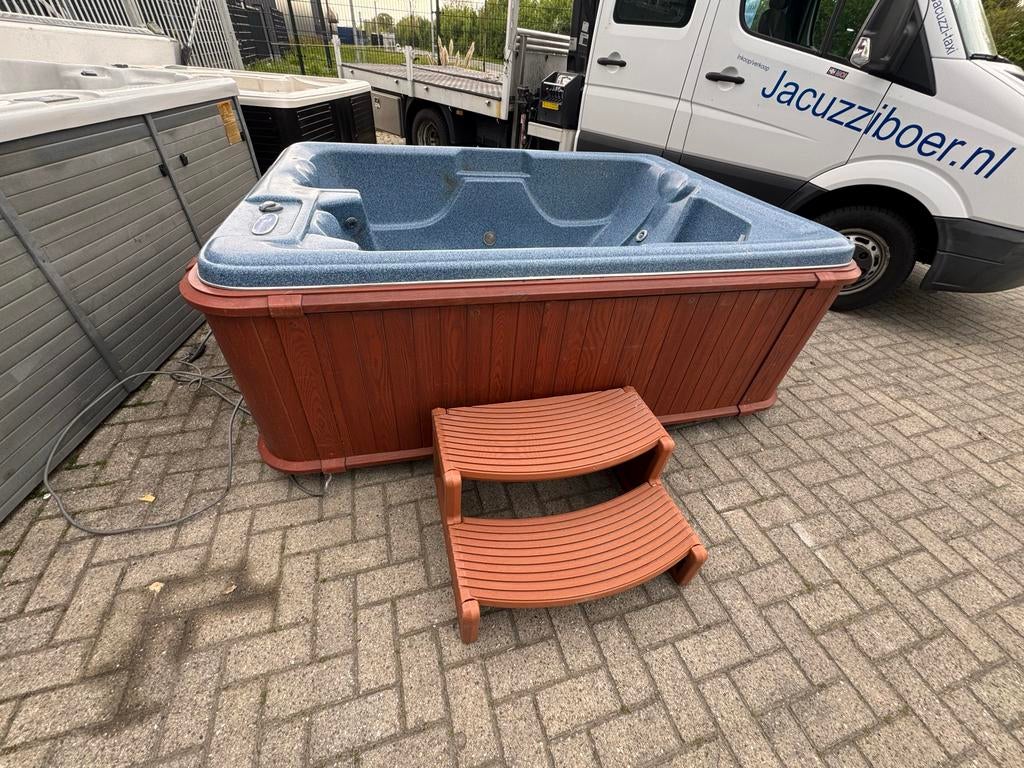 3 pers Balboa spa / jacuzzi inclusief trapje en cover, Info@SpaBoer.nl, Gebruikt, Minder dan 80 cm, Overige typen