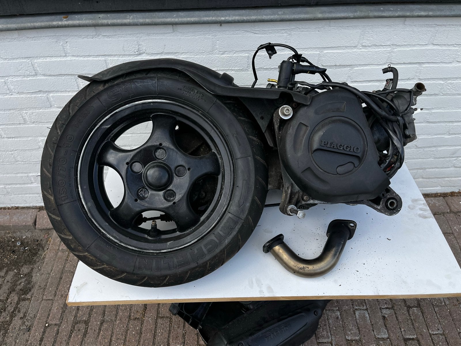 Piaggio Hexagon 125cc 2t Lc blok, Ophalen, Tweetakt, Gebruikt, Overige modellen