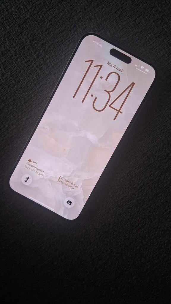 Iphone 15Pro max, 256gb, Telecommunicatie, Mobiele telefoons | Apple iPhone, Wit, IPhone 15 Pro Max, Zo goed als nieuw, Ophalen