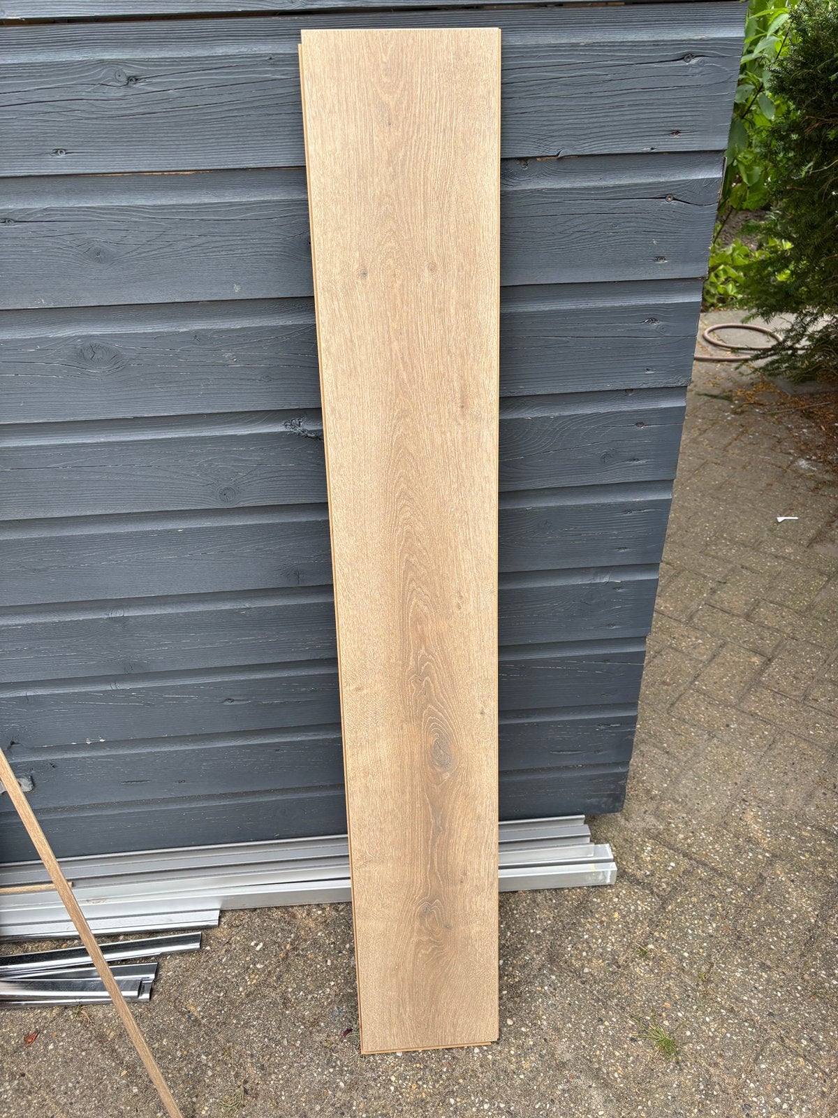 Laminaat circa 10m2, Ophalen, 50 tot 150 cm, Zo goed als nieuw, 10 m² of meer