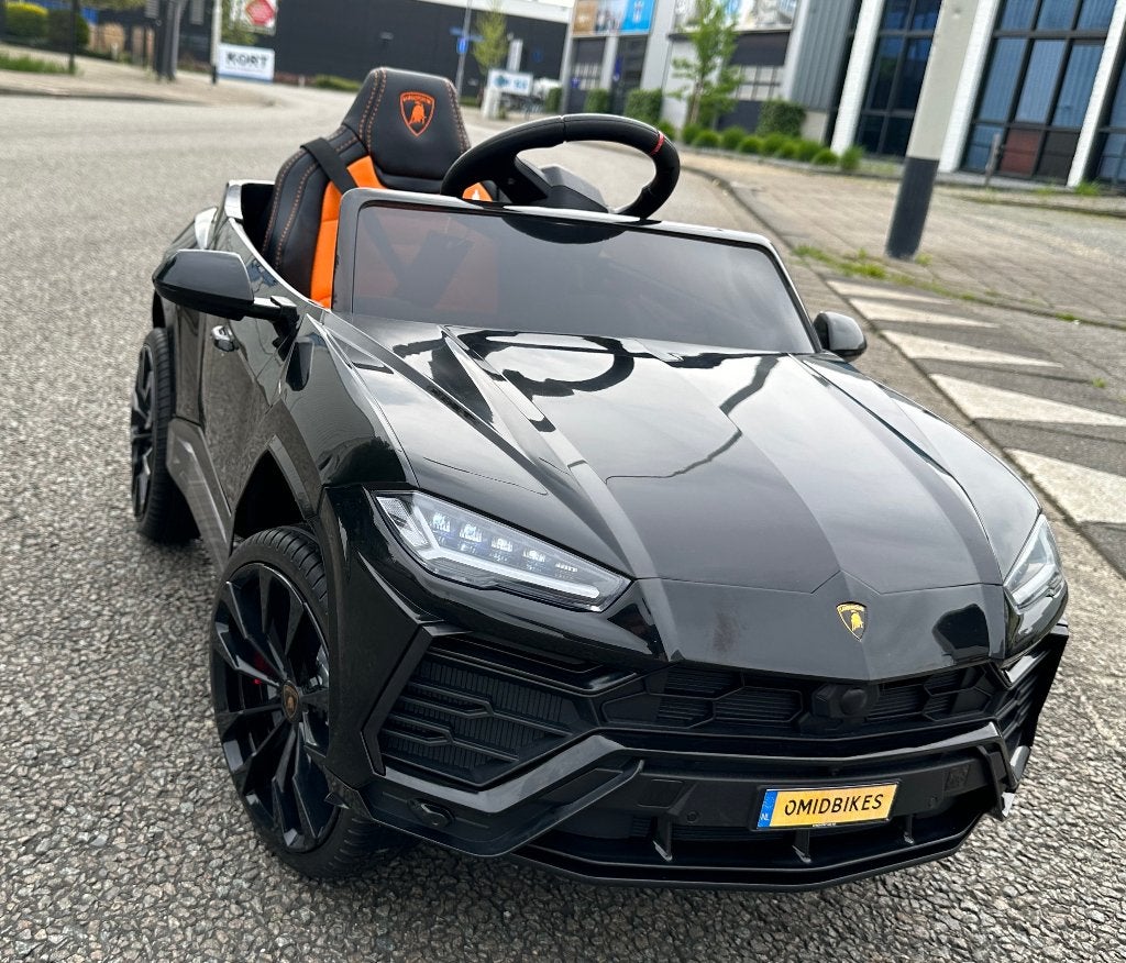 Lamborghini Urus 12v Roze RC - Leer - Rubberbanden - FM Ra, Nieuw