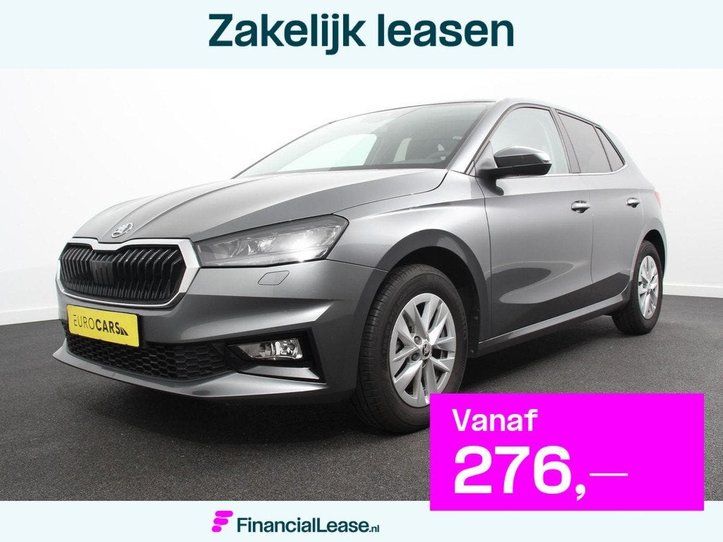 Skoda Fabia 1.0 TSI 110pk Automaat Selection Climate control, Stof, Gebruikt, 1095 kg, 116 pk