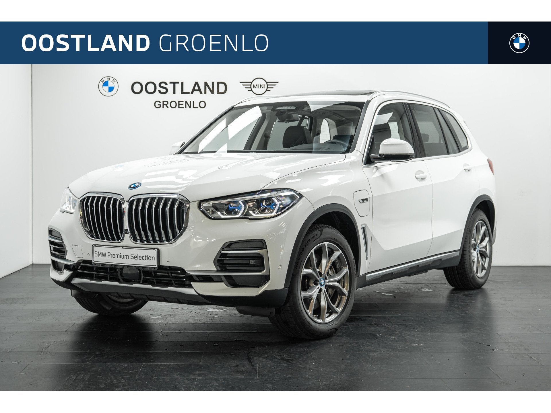 BMW X5 xDrive45e High Executive xLine Automaat / Panoramadak, Auto's, Gebruikt, Met garantie (alle), Wit, 489 pk