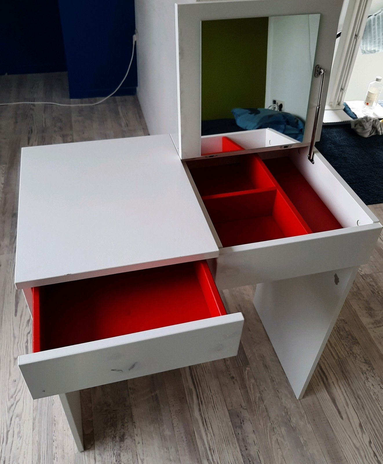 Toilettafel wit (ikea brimnes), Ophalen, Gebruikt, 50 tot 100 cm, Minder dan 100 cm