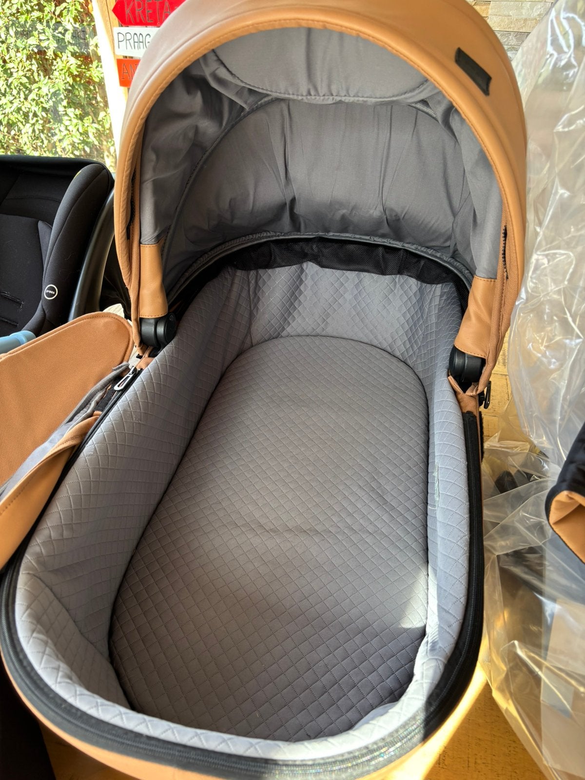 Anex 3 in 1 kinderwagen, Gebruikt, Combiwagen, Met autostoeltje, Ophalen